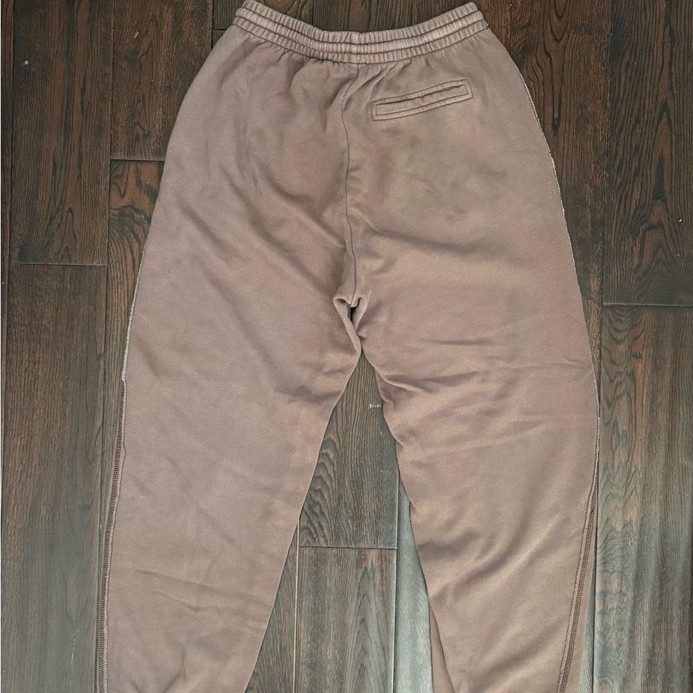 Aerie Unisex Jogger Sweatpants - Brown - Picture 2 of 3